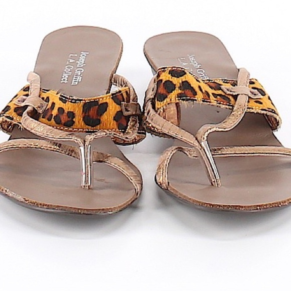 Leopard Sandals